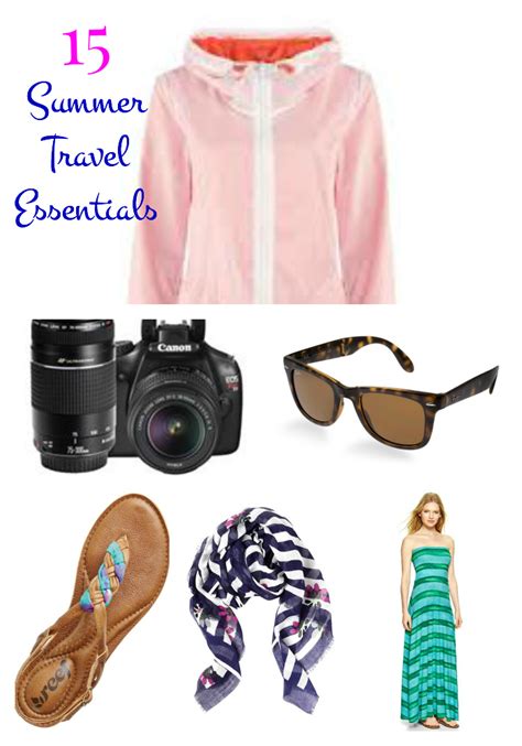 Fifteen Summer Travel Essentials Life In Pleasantville