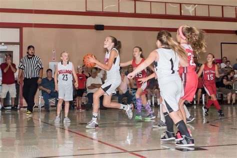 Fifth Grade Girls Basketball Teams Battle For Title In The Game