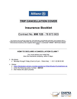 Fillable Online Allianz Com Allianz Travel Binsuranceb Fax Email Print