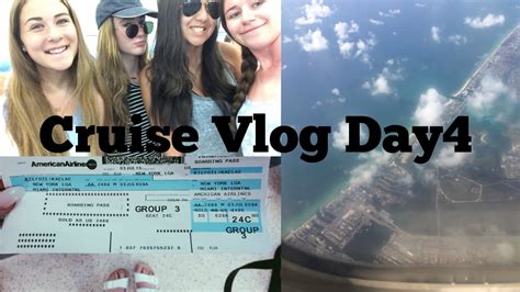 Final Cruise Vlog Day4 Youtube