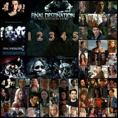 Final Destination 1 2 3 4 5 Cast Characters Ali Larter Clear Rivers