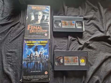 Final Destination 1 Amp 2 Vintage Vhs Tape Big Box 9 99 Picclick Uk