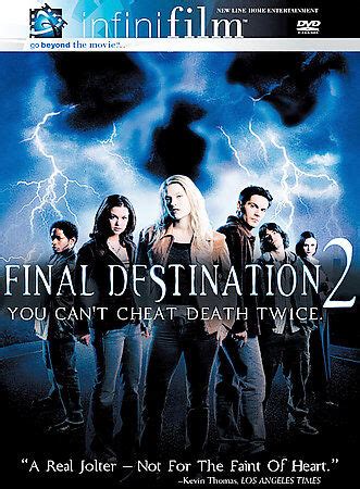 Final Destination 2 Dvd 2003 Infinifilm Widescreen Full Frame