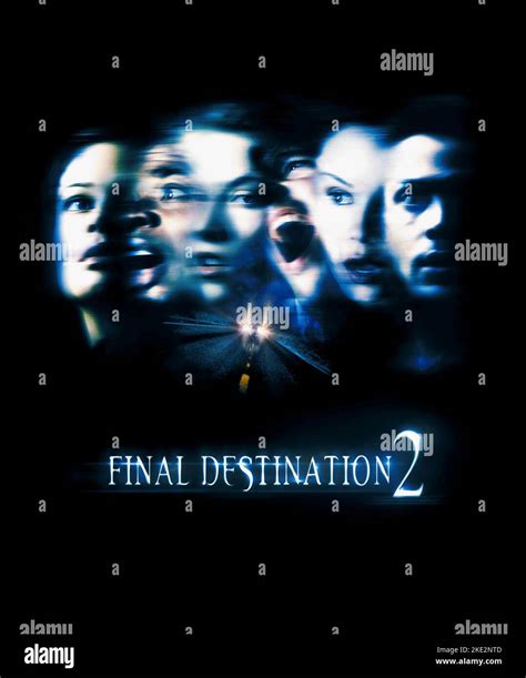 Final Destination 2 Film Poster 2003 Stock Photo Alamy