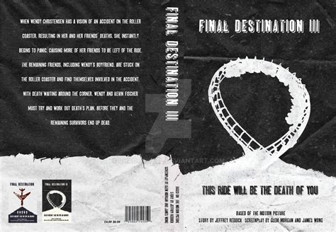 Final Destination 3 Book Cover By Chadpowell On Deviantart