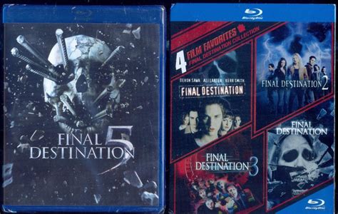 Final Destination 4 Movie Collection 5 Blu Ray Hobbies Toys