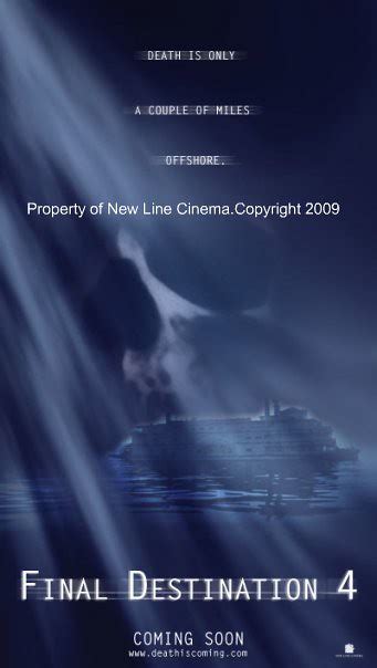 Final Destination 4 Movie Poster Copyright New Line Cinema Flickr