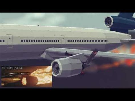 Final Destination 5 Plane Crash In Besiege Side By Side Youtube