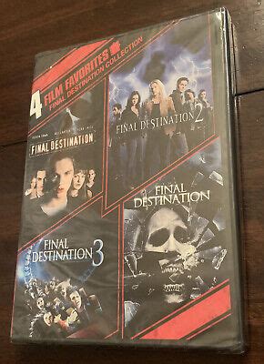 Final Destination Collection 4 Film Favorites Dvd 2010 2 Disc Set