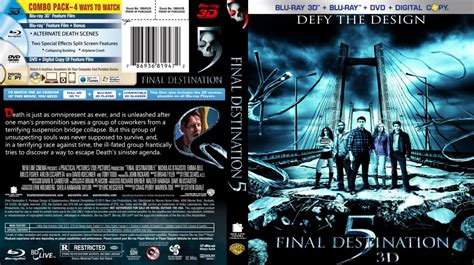 Final Destination Movie Blu Ray Custom Covers Final Destination 3D