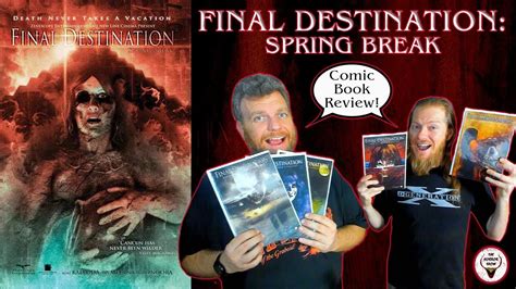 Final Destination Spring Break Comic Book Series Review The Horror