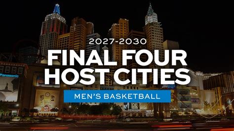 Final Four Locations History