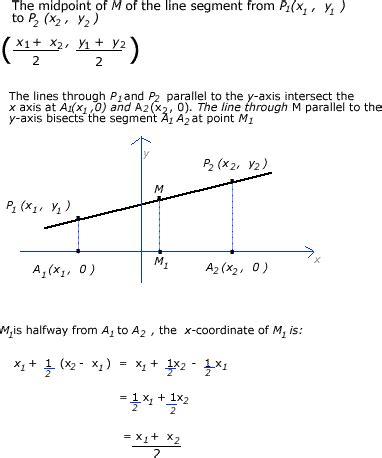 Find The Exact Halfway Mark Between Two Points Midpoint Formula