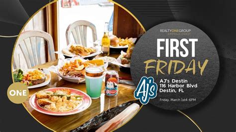 First Friday At Ajs On The Bayou Aj Amp 39 S Destin Harbor 1 March 2024 Allevents In