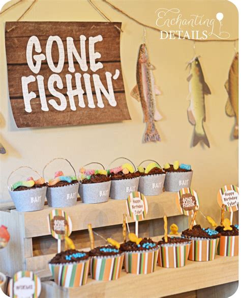 Fishing Birthday Party Ideas Photo 6 Of 14 Fishing Birthday Party