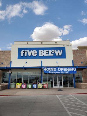 Five Below 13371 5 Eastlake Blvd El Paso Tx Yelp