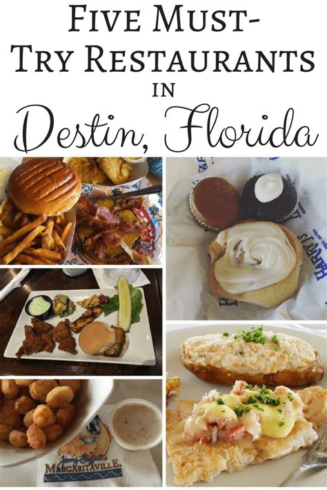 Five Best Restaurants In Destin Florida Moscatomom Destin Florida