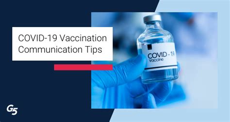 Five Covid 19 Vaccination Communication Tips G5