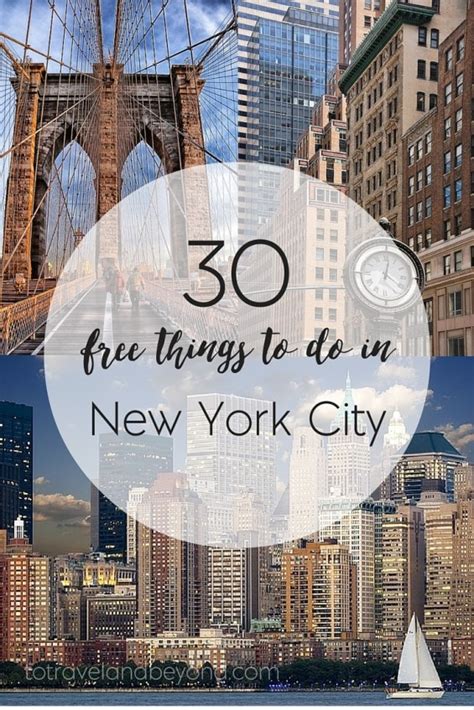 Five Free Things To Do In New York City Free Things To Do Free