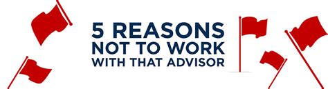 Five Reasons Not To Work With That Advisor Stewardship Real Estate