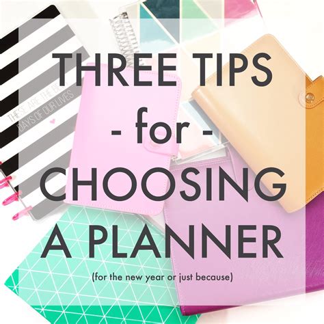 Five Sixteenths Blog Three Big Tips To Actually Using Your Planner