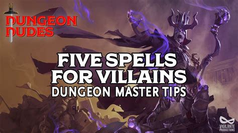 Five Spells For Villains Dm Tips For Dungeons And Dragons 5E Youtube