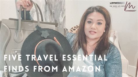 Five Travel Essentials Finds From Amazon Youtube