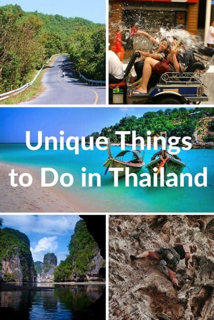 Five Unique Things To Do In Thailand