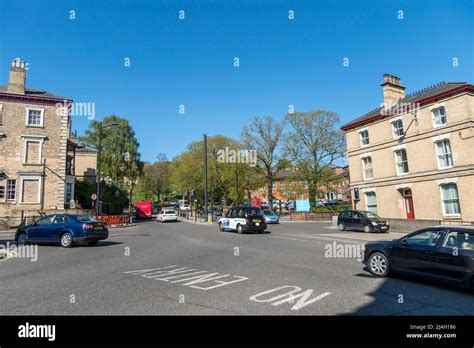 Five Way Junction Lincoln City Main Thoroughfare 2022 Stock Photo Alamy