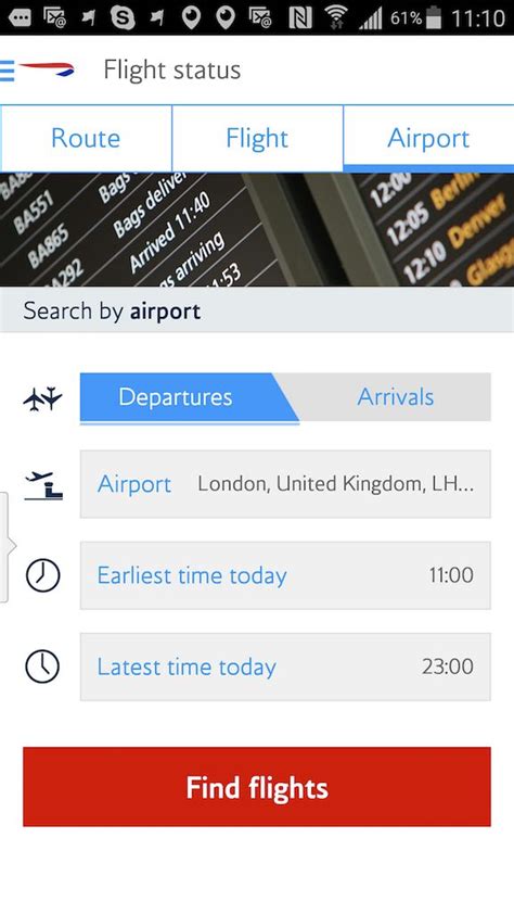 Flight Loads How To Check Airport Standby Position For British Airways