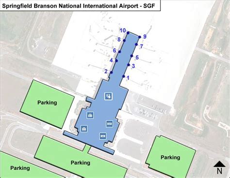 Flight View Map Springfield Branson National Airport Sgf