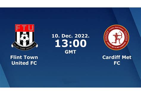 Flint Town United Vs Cardiff Met Prediction Head To Head Live Stream