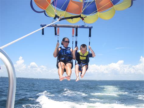 Florida Discoveries 27 Destin Parasailing With The Kids Ground