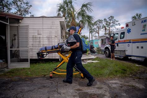 Florida Hospitals Hit By Ian Scramble To Evacuate Patients The New York Times