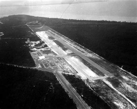 Florida Memory Aerial View Looking North Over The Airport At Destin