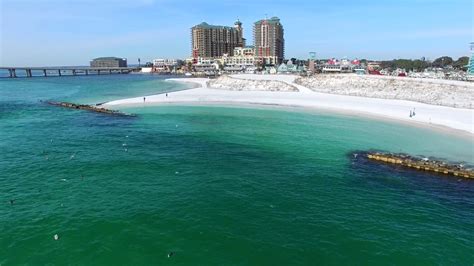 Florida S Emerald Coast A View From Above Destin Harbor Youtube