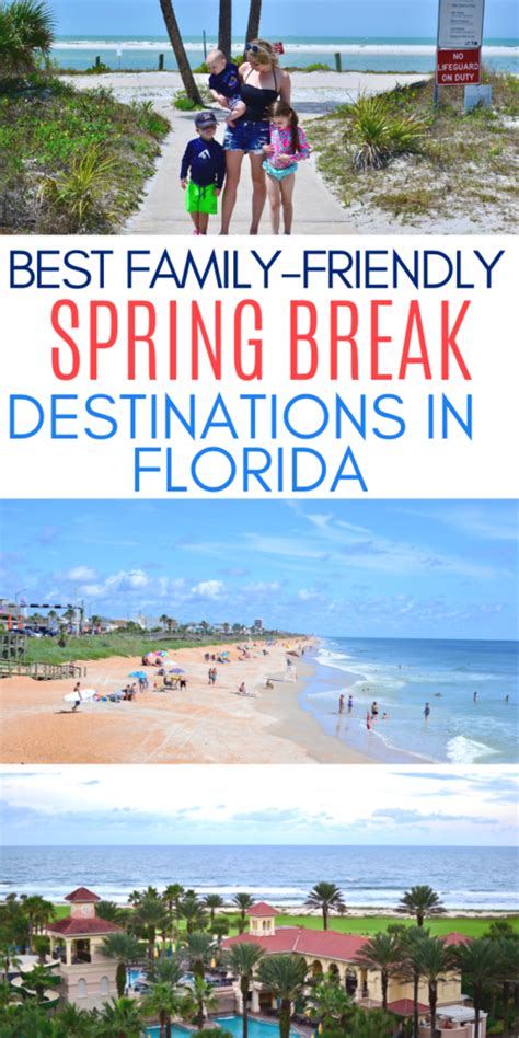 Florida Spring Break Destinations For Families With Images Spring