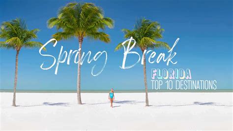 Florida Spring Break Popular Beaches Cities Mexico Jamaica