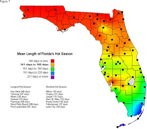 Florida Temperature Maps A Comprehensive Guide To Understanding The Sunshine State S Climate