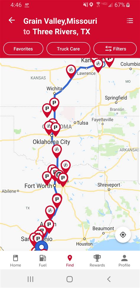 Flying J Locations Map