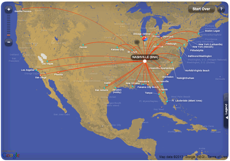 Flying Out Of Nashville Score The Best Airline Deals