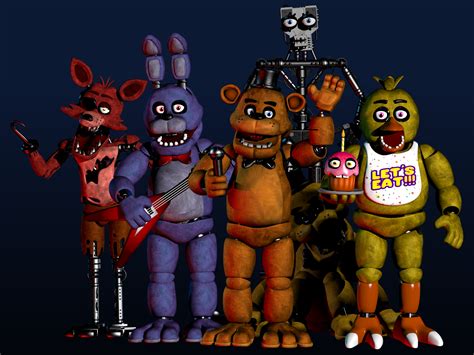 Fnaf 1 Cast R Fivenightsatfreddys