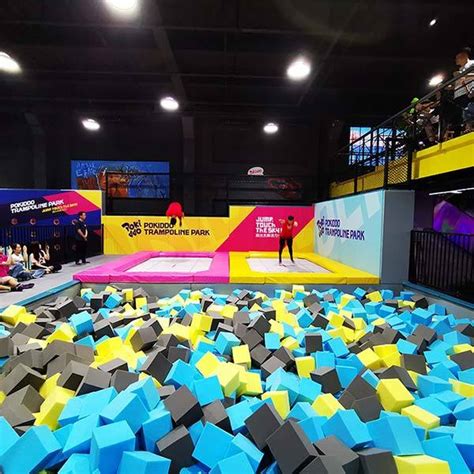 Foam Pit Zone Popular Indoor Trampoline Park Attraction Attractions