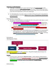 Fob Terms Vouch Trace Consignor Docx Fob Origin Vs Fob Destination