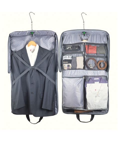 Foldable Carry On Garment Bag Fit 3 Suits Luggage Suit Bag For Travel