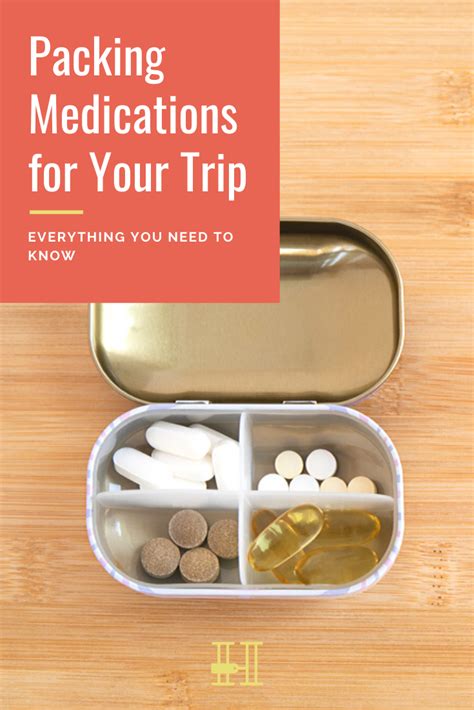 For Those Of Us Who Have Medications We Need To Take Every Day Packing