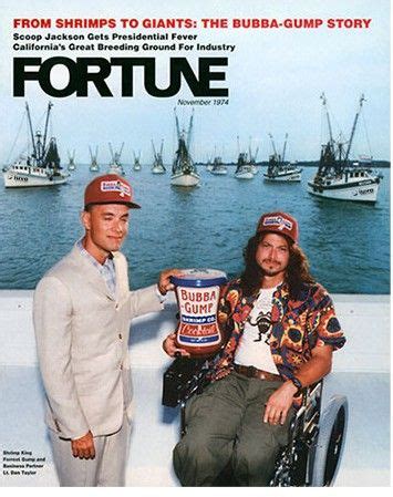 Forrest Gump Fortune Bubba Gump Septi Me Art Personnage De Film