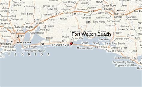 Fort Walton Beach Map Map Of Staten