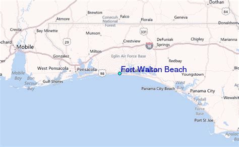 Fort Walton Beach Tide Station Location Guide