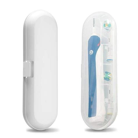 Fowecelt 2 Pack Oral B Electric Toothbrush Travel Case Fits Oral B Pro 1000 Pro 2000 Pro 3000